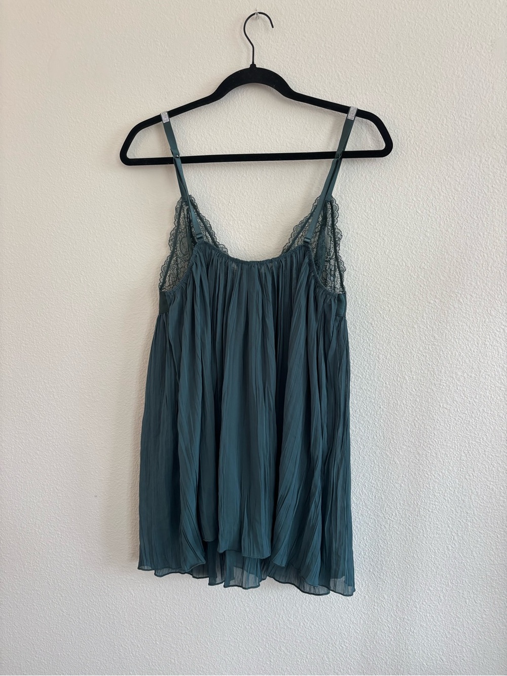 Victoria's Secret lace and pleated chiffon babydoll lingerie chemise size XL - Picture 5 of 6